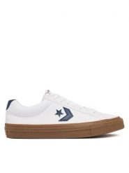 Converse Tenisówki Sport Casual A13493C Biały. Białe trampki męskie Converse, bez wzorów, z materiału, casualowe, bez zapięcia. Za 189.99 zł.