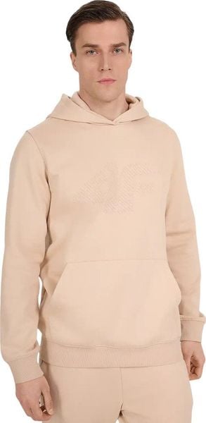 Bluza męska 4F M1980 beżowa 4FWAW25TSWSM1980 83S L. Brązowe bluzy nierozpinane męskie 4f, l, bez wzorów, bez ramiączek, bez kaptura. Za 175.49 zł.