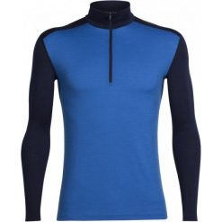 Icebreaker Mens Oasis Ls Half Zip Cadet/Midnight Navy Xl. Niebieskie bielizna termoaktywna męska Icebreaker, z wełny, z długim rękawem. W wyprzedaży za 289.00 zł.