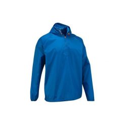 Kurtka turystyczna Rain-Cut męska. Niebieskie kurtki męskie QUECHUA. Za 34.99 zł.
