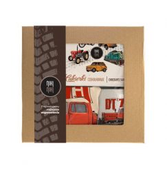 DT-75 — paczka (Zawartość paczki: koszulka, torba, kubek, słodycze; Rozmiar koszulki / bluzy: 3XL (męska); Kolor koszulki / bluzy: czarny; Rodzaj nadr. Czarne bluzy nierozpinane męskie nikiniki, m, bez wzorów, z bawełny, biznesowe, bez ramiączek, bez kaptura. Za 179.00 zł.