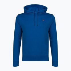 Bluza męska Napapijri Balis H Sum. Niebieskie bluzy nierozpinane męskie Napapijri, l, bez wzorów, casualowe, bez ramiączek, bez kaptura. Za 289.99 zł.