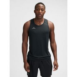 Tank top Newline Beat. Czarne t-shirty sportowe męskie Newline, bez wzorów, sportowe, bez ramiączek. Za 130.50 zł.