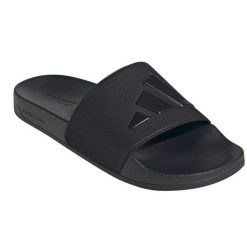 Klapki adidas Adilette Shower JS2039 czarne. Czarne klapki i japonki męskie bez wzorów, z syntetyku. Za 204.53 zł.