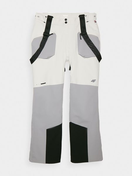 4F Spodnie narciarskie membrana Dermizax 20000 męskie - szare S. Szare spodnie narciarskie i snowboardowe męskie 4f, bez wzorów, z materiału, narciarskie, Dermizax. Za 1,299.99 zł.
