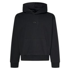 Bluza z kapturem Oakley Metal Rise. Czarne bluzy z kapturem męskie Oakley, m, bez wzorów, z kapturem. Za 382.50 zł.