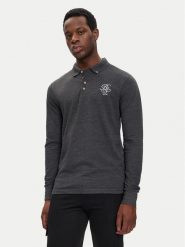 Brave Soul Polo MLT-412KLAY Szary Regular Fit. Szare koszulki polo męskie Brave Soul, m, bez wzorów, z syntetyku, bez kołnierzyka, bez ramiączek. Za 49.99 zł.