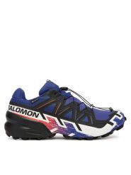 Salomon Buty do biegania Speedcross 6 Gore-Tex Equipe L47982800 Granatowy. Niebieskie buty do biegania męskie Salomon, bez wzorów, z gore-texu, bez zapięcia, do biegania, gore-tex. Za 749.99 zł.