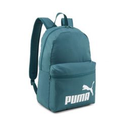 Plecak szkolny sportowy Puma Phase. Niebieskie plecaki męskie Puma, bez wzorów. Za 84.99 zł.