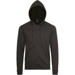 Bluza Z Kapturem Dla Dorosłych Unisex Stone. Brązowe bluzy nierozpinane męskie SOL'S, m, bez wzorów, z kapturem. Za 122.99 zł.
