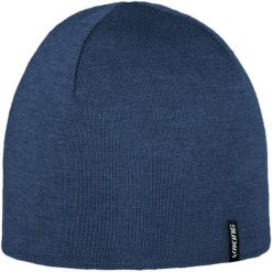Czapka zimowa z wełną merino VIKING Noma 2.0 GWS Pro Style. Niebieskie czapki męskie Viking, na zimę, bez wzorów, z wełny, sportowe. Za 99.99 zł.