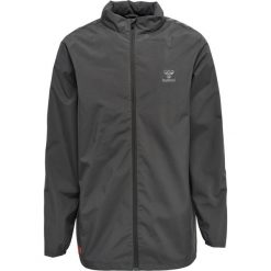 Kurtka do piłki nożnej męska Hummel Grid All Weather. Czarne kurtki męskie HUMMEL, m, bez wzorów, sportowe, bez ramiączek, bez kaptura. W wyprzedaży za 378.50 zł.