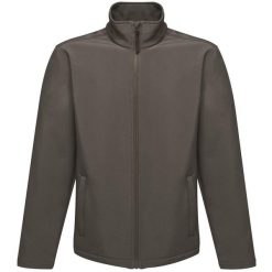 Męski Softshell Reid. Szare kurtki softshell męskie Regatta, m, bez wzorów, z softshellu, bez kaptura, trekkingowe. Za 189.99 zł.