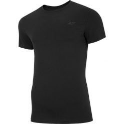T-shirt męski TSM310 - głęboka czerń. T-shirty męskie marki 4f. Za 39.99 zł.