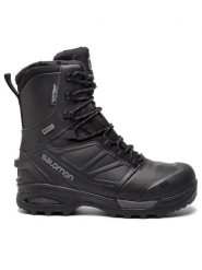 Salomon Trekkingi Toundra Pro Cswp 404727 27 G0 Czarny. Czarne buty trekkingowe męskie Salomon, bez wzorów, z tworzywa sztucznego, bez zapięcia, trekkingowe. Za 899.99 zł.