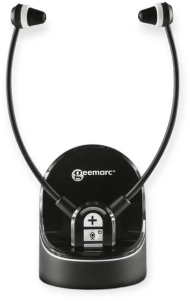 Geemarc CL 7370 OPTI TV-Kopfhörer mit optischem Anschluss (CL7370_OP_BLK_VDE). Słuchawki bluetooth Geemarc. Za 640.09 zł.