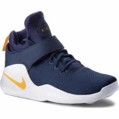 Buty NIKE - Kwazi 844839 401 Midnight Navy/Yellow Ochre. Niebieskie buty sportowe na co dzień męskie Nike, z materiału. W wyprzedaży za 309.00 zł.