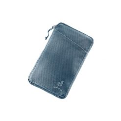 Portfel turystyczny Deuter Travel Wallet - atlantic. Brązowe portfele męskie Deuter, bez wzorów. Za 157.90 zł.