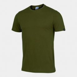 Koszulka sportowa męska Joma Desert. Zielone t-shirty sportowe męskie Joma, m, bez wzorów, z bawełny, sportowe, bez ramiączek. Za 37.99 zł.