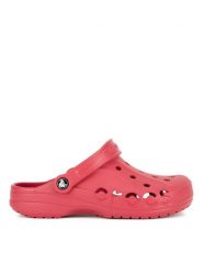 Crocs Klapki BAYA 10126-6EN Czerwony. Czerwone klapki i japonki męskie Crocs, bez wzorów, z materiału. Za 159.99 zł.