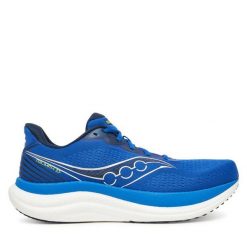 Buty do biegania Saucony. Niebieskie buty do biegania męskie Saucony, bez wzorów, bez zapięcia, do biegania. Za 689.99 zł.