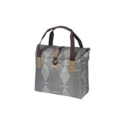 Bagażnik rowerowy Torba rowerowa „Elegance”, szara. Brązowe torby męskie na ramię BASIL, bez wzorów, z poliesteru, sportowe. Za 349.08 zł.