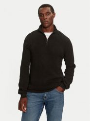 Brave Soul Sweter MK-610HASTINGS Czarny Regular Fit. Czarne kardigany męskie Brave Soul, m, bez wzorów, z bawełny, bez ramiączek. Za 149.99 zł.