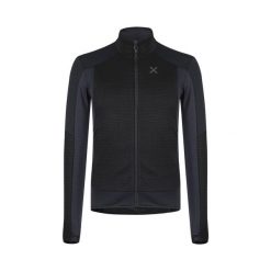 Bluza softshellowa męska Montura Stretch Color Maglia rozpinana. Czarne bluzy rozpinane męskie MONTURA, m, bez wzorów, bez ramiączek, bez kaptura. Za 339.99 zł.
