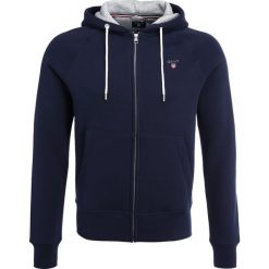 GANT ORIGINAL HOODIE Bluza rozpinana evening blue. Bluzy rozpinane męskie Gant. Za 509.00 zł.