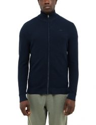 Męski Sweter Mustang Style Escondido Dark Sapphire 1016847 4136. Niebieskie swetry męskie Mustang, bez wzorów, bez kołnierzyka, bez ramiączek. Za 169.99 zł.