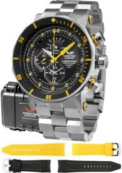 Zegarek męski Vostok Europe YM86-620A505B srebrny. Szare zegarki męskie Vostok Europe, srebrne. Za 4,540.00 zł.