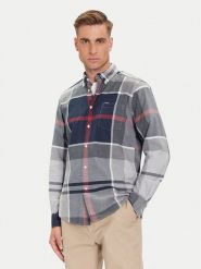 Barbour Koszula Dunoon MSH4980TN21 Szary Regular Fit. Szare koszule męskie Barbour, m, bez wzorów, z bawełny, bez kołnierzyka, bez ramiączek. Za 469.99 zł.
