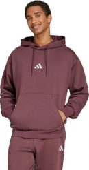 Bluza męska adidas Essentials Feelcozy Fleece brązowa IN6070 2XL. Brązowe bluzy nierozpinane męskie ADIDAS, m, bez wzorów, bez ramiączek, bez kaptura. Za 346.44 zł.