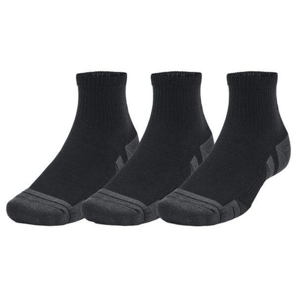 Skarpety treningowe Under Armour Performance Tech 3 Pack. Czarne buty treningowe męskie Under Armour, bez wzorów, bez zapięcia, na fitness i siłownię. Za 57.94 zł.