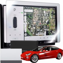 Nuxie Szkło Hybrydowe do Tesla 3 Highland (Przedni Ekran, Ceramiczne, Ochronne). Golarki męskie Nuxie. Za 108.99 zł.