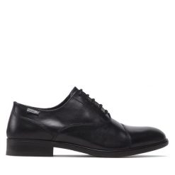 Półbuty Pikolinos. Czarne eleganckie półbuty męskie Pikolinos, wizytowe, bez obcasa, bez zapięcia. Za 499.99 zł.
