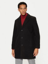 Brave Soul Płaszcz przejściowy MJK-AUGUSTINEBLK Czarny Regular Fit. Czarne płaszcze męskie Brave Soul, m, bez wzorów, z syntetyku, bez kaptura. Za 199.99 zł.
