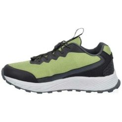 Buty trekkingowe meskie CMP Phelyx Multisport. Zielone buty trekkingowe męskie CMP, bez wzorów, sportowe, bez obcasa, bez zapięcia. Za 249.99 zł.