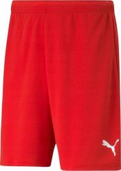 Puma Spodenki męskie Puma teamRISE Short czerwone 704942 01 2XL. Czerwone szorty sportowe męskie Puma, bez wzorów, sportowe. Za 67.92 zł.