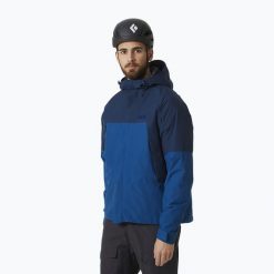 Kurtka zimowa męska Helly Hansen Banff Insulated. Niebieskie kurtki męskie Helly Hansen, na zimę, m, bez wzorów, sportowe, bez ramiączek, bez kaptura. Za 579.99 zł.