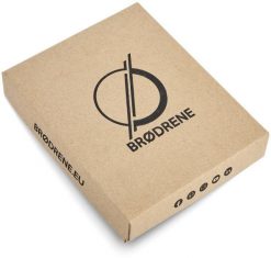 Brodrene Portfel męski z ochroną RFID brązowy G-06L. Brązowe portfele męskie Brødrene, bez wzorów. Za 117.05 zł.