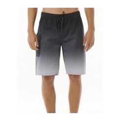 Spodenki surfingowe męskie Rip Curl Shock Easy Fit Boardshort Czarny. Czarne szorty męskie Rip Curl, bez wzorów, sportowe. Za 149.00 zł.