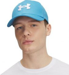 Czapka z daszkiem męska Under Armour Blitzing błękitna 1376700 452 M/L. Niebieskie czapki męskie Under Armour, bez wzorów. Za 78.99 zł.