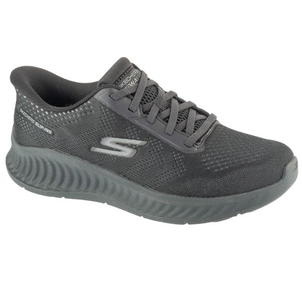 Buty sportowe Sneakersy męskie, Slip-Ins: Go Walk Now - Payton. Czarne buty sportowe na co dzień męskie Skechers, m, bez wzorów, sportowe, bez ramiączek, bez kaptura, trekkingowe. Za 399.99 zł.