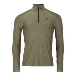 Męska Bluza Termiczna Power Up II. Zielone bluzy nierozpinane męskie Dare 2B, m, bez wzorów, sportowe, bez ramiączek, bez kaptura. Za 77.99 zł.