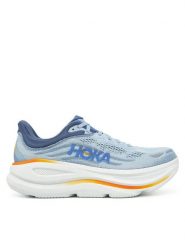 Hoka Buty do biegania Bondi 9 1162011 Niebieski. Niebieskie buty do biegania męskie HOKA, bez wzorów, z materiału, bez zapięcia, do biegania. Za 819.00 zł.