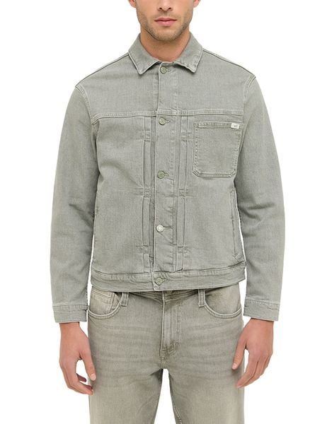 Męska Kurtka Jeansowa Mustang Style Dallas Jacket Dark Ivy 1016354 6326. Kurtki męskie Mustang, m, bez wzorów, z jeansu, bez ramiączek, bez kaptura. Za 299.99 zł.