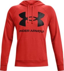 Under Armour Bluza UA Rival Fleece Big Logo HD 1357093 839 1357093 839 czerwony S. Czerwone bluzy nierozpinane męskie Under Armour, m, bez wzorów, bez ramiączek, bez kaptura. Za 104.55 zł.