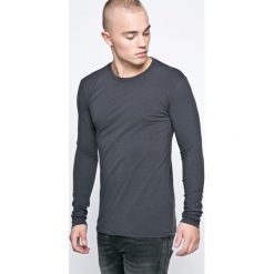 Trussardi Jeans - Longsleeve. Szare koszulki męskie z długim rękawem marki TRUSSARDI JEANS, z bawełny, z okrągłym kołnierzem, z długim rękawem. W wyprzedaży za 139.90 zł.
