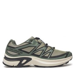 Buty do biegania Salomon. Czarne buty do biegania męskie Salomon, bez wzorów, bez zapięcia, do biegania. Za 409.99 zł.